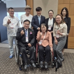 DPI韓国・DPI日本会議メンバーとの集合写真