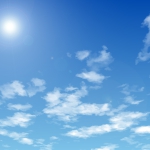 夏の晴れた空