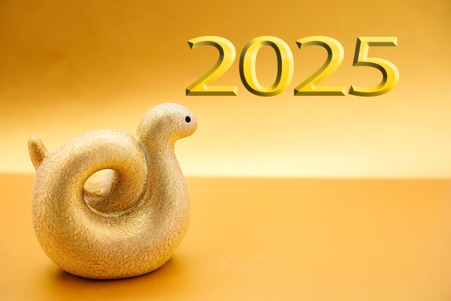 2025年に向かう蛇