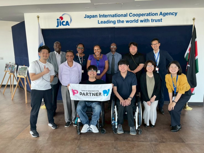写真：1月27日JICAケニア事務所を訪問した時の様子