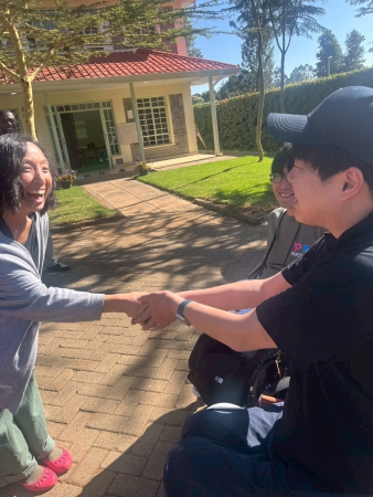 満面の笑みで迎えてくださった公文さん