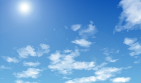 夏の晴れた空