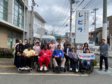 東大阪市立障害児者支援センター「レピラ」を訪問